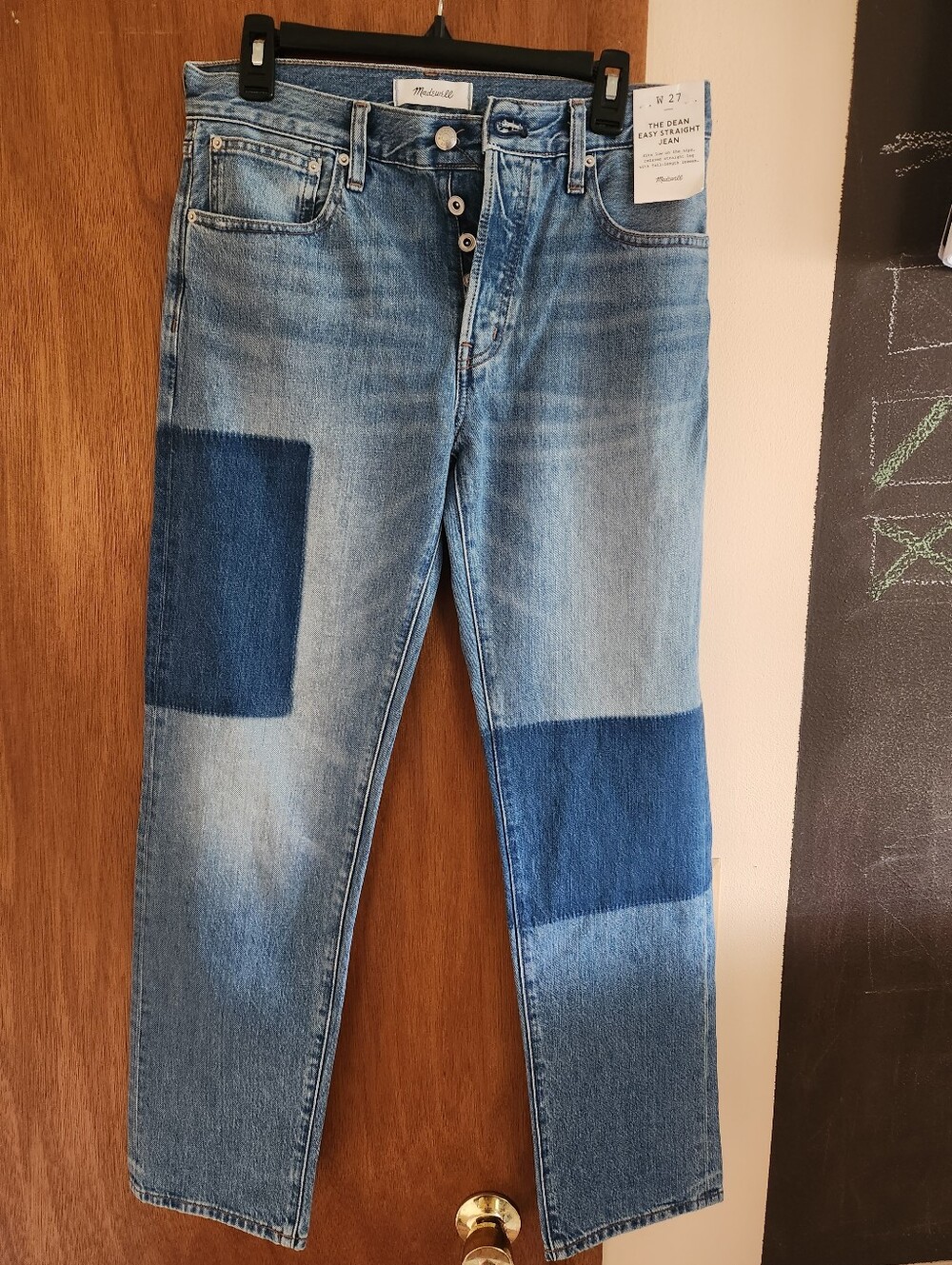 Madewell Dean Easy Straight Jean